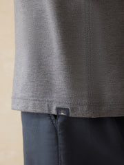 Movement™ Quarter Zip - Charcoal Stream Stripe