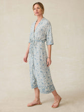 Island Dress - Blue Water Floral