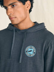 Surfrider Sunwashed Slub Hoodie - Graphite