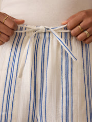 Laidback Palma Linen Pant - Sail Away Stripe