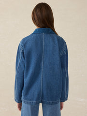 High Ridge Twill Studio Jacket - Night Waves Wash