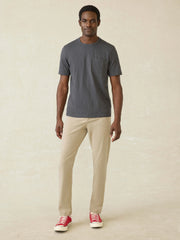 Sunwashed Regenerative Pocket Tee - Graphite