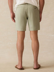 Tradewinds Linen Blend Short - Sage Mist
