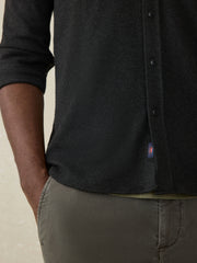 Legend™ Sweater Shirt (Tall) - Heathered Black Twill