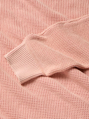 Sunwashed Crewneck Sweater - Coral Dawn