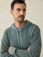 Sunwashed Sweater Hoodie - Mountain Olive