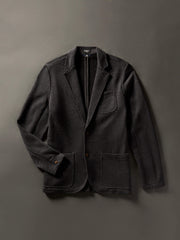 Inlet Knit Blazer (Short) - Black Sky Melange