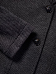 Inlet Knit Blazer - Black Sky Melange