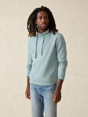 Sunwashed Midweight Organic Hoodie - Ocean Glass