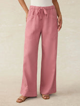 Topanga Drape Pant - Withered Rose