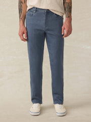 Stretch Terry 5-Pocket Pant - Tradewinds Wash