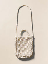 Sunwashed Macrame Crossbody - Cream
