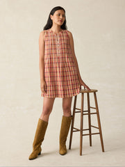 Isha Dress - Sunset Gingham