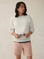 Corduroy Drawstring Utility Short - Coral Dawn