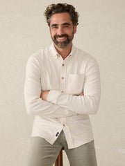 Legend™ Sweater Shirt (Single Pocket) - Off White