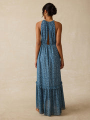 Amelia Dress - Azure Belmonte Floral