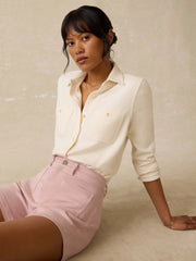 Legend™ Sweater Shirt - Light Oatmeal Twill