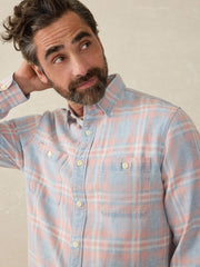 Tried \u0026 True Chambray Workshirt - Coral Bay Plaid