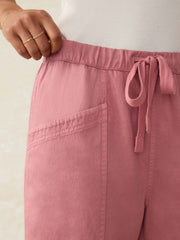 Topanga Drape Pant - Withered Rose