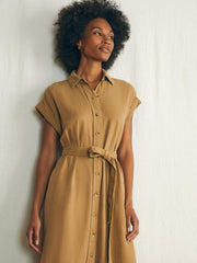Arlie Shirtdress - Antique Bronze