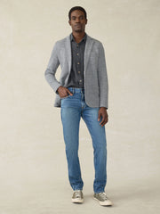 Inlet Knit Blazer (Tall) - Medium Grey Melange