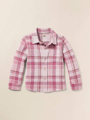 Kids Legend™ Sweater Shirt - Amelia Plaid
