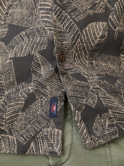 Short-Sleeve Breeze Camp Shirt - Graphite Rainforest