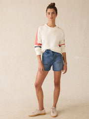 High Standard Fleece Varsity Crew - Rosewood Field