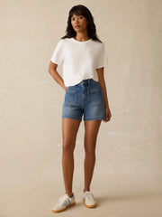 Sunwashed Regenerative Essential Tee - White