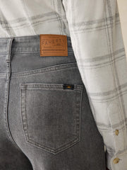 Dream Jean Wide Leg - Ash Grey Wash