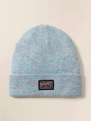 Faherty Logo Beanie - Montana Blue