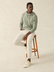 High Standard Fleece Sweatpant - Antique Ivory Heather