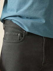 Stretch Terry 5-Pocket Athletic Fit - Onyx Black