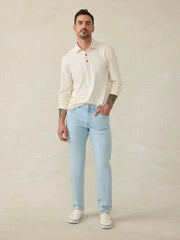 Stretch Terry Indigo 5 Pocket - Riverbend Wash