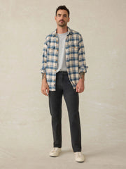 Stretch Terry 5-Pocket Pant - Onyx Black