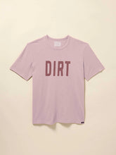 DIRT Sunwashed Regenerative Cotton Tee - Vista Plum