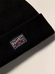 Faherty Logo Beanie - Black