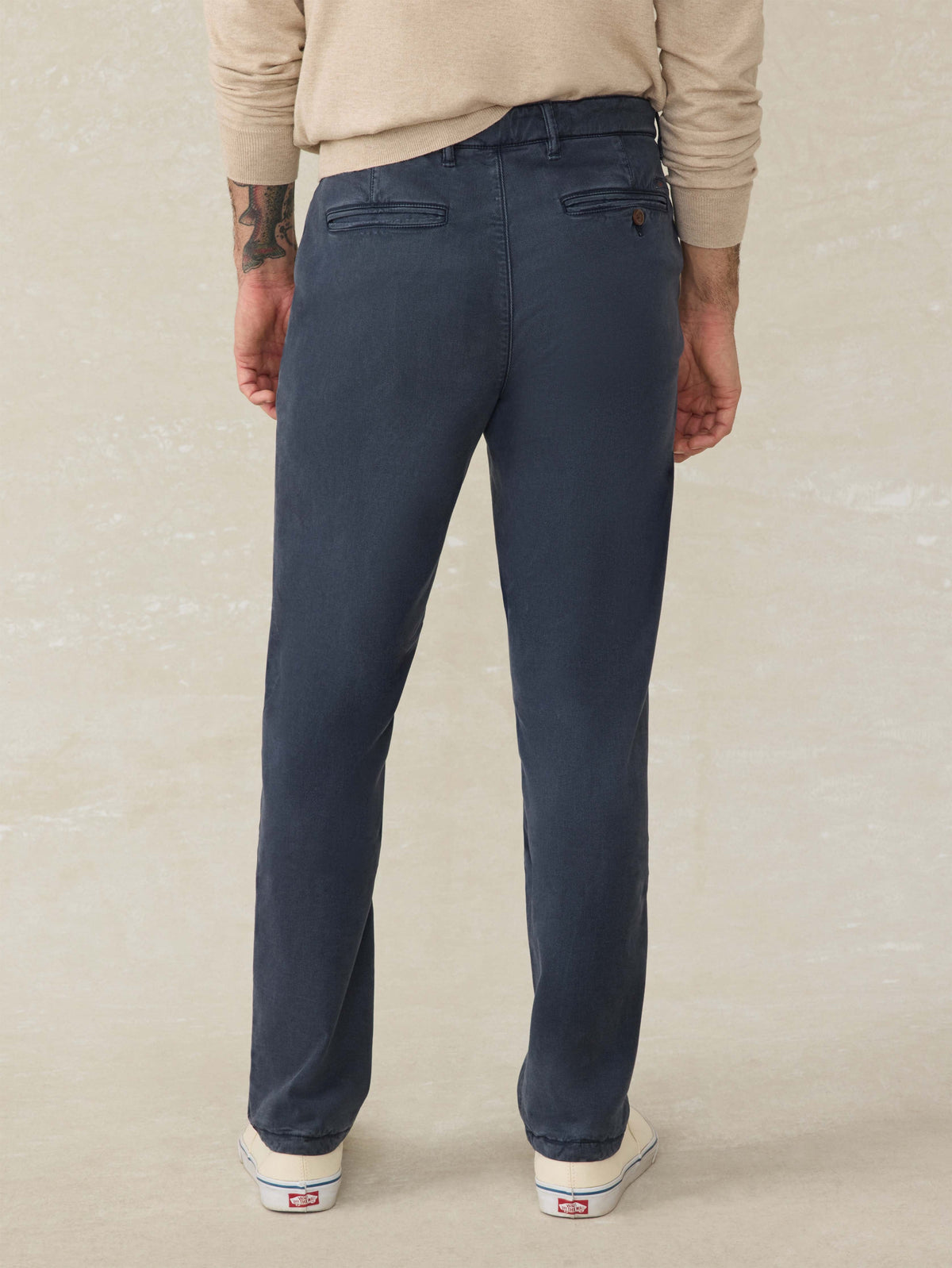 Coastline Stretch Chino - Blue Nights