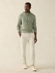 High Standard Fleece Sweatpant - Antique Ivory Heather