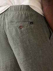 Essential Linen Short (6.5" Inseam) - Spruce
