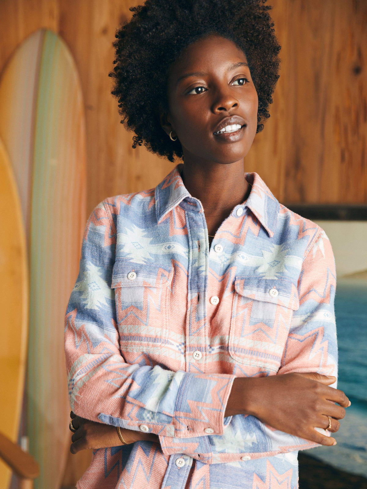 Doug Good Feather Daly Shirt - Morning Star Sun