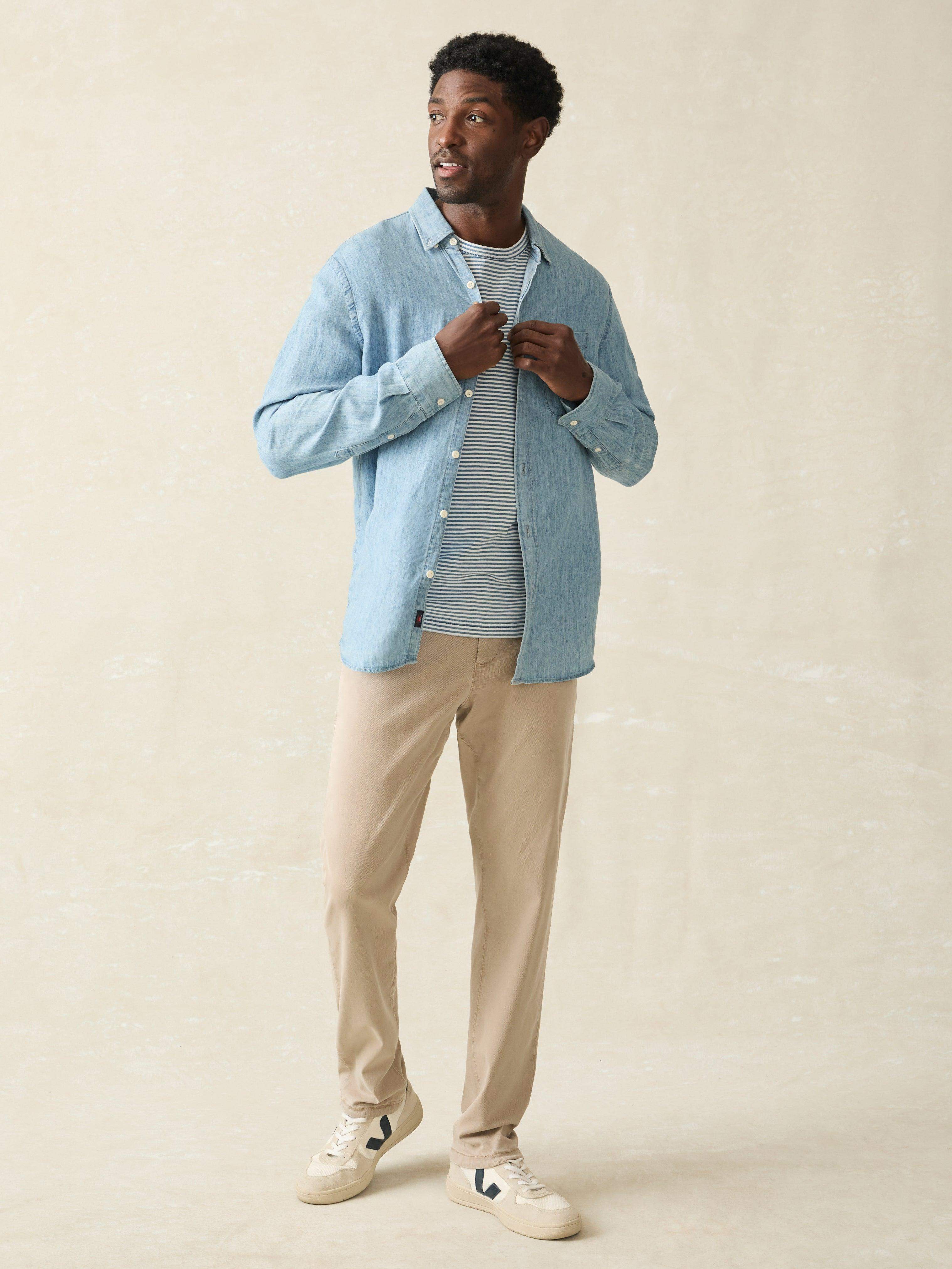 Tried \u0026 True Chambray Shirt - Vintage Indigo