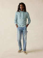 Sunwashed Midweight Organic Hoodie - Ocean Glass