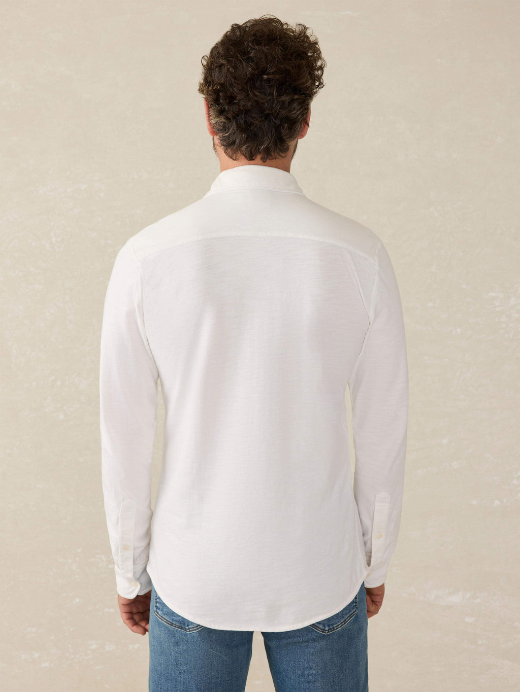 Sunwashed Knit Shirt - White