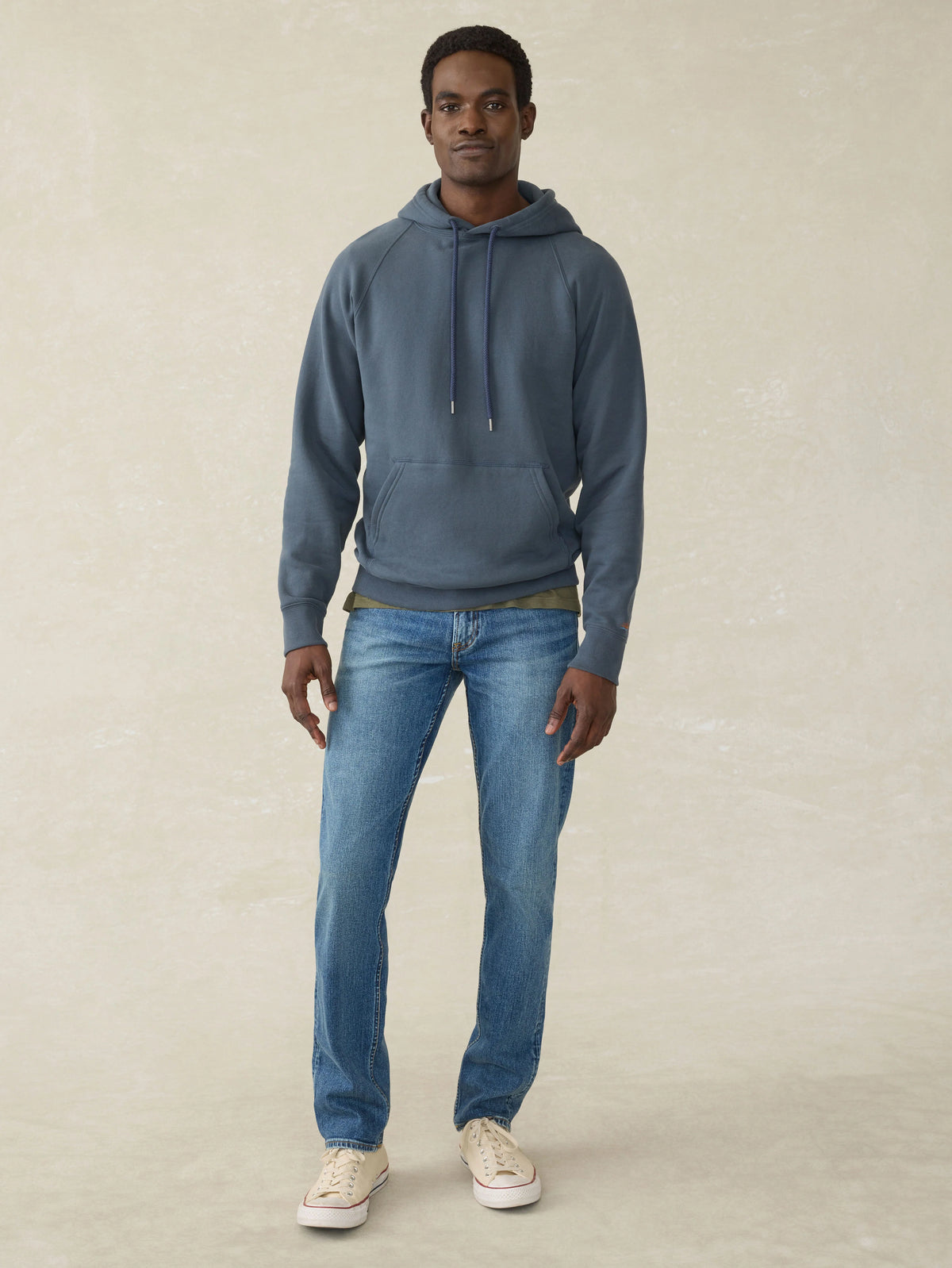 High Standard Fleece Hoodie - Blue Nights