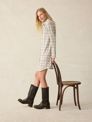 Legend™ Sweater Dress - Open Tundra Windowpane