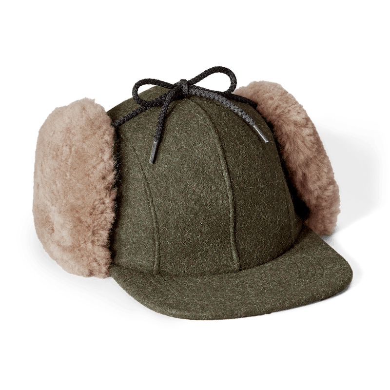 Double Mackinaw Wool Cap