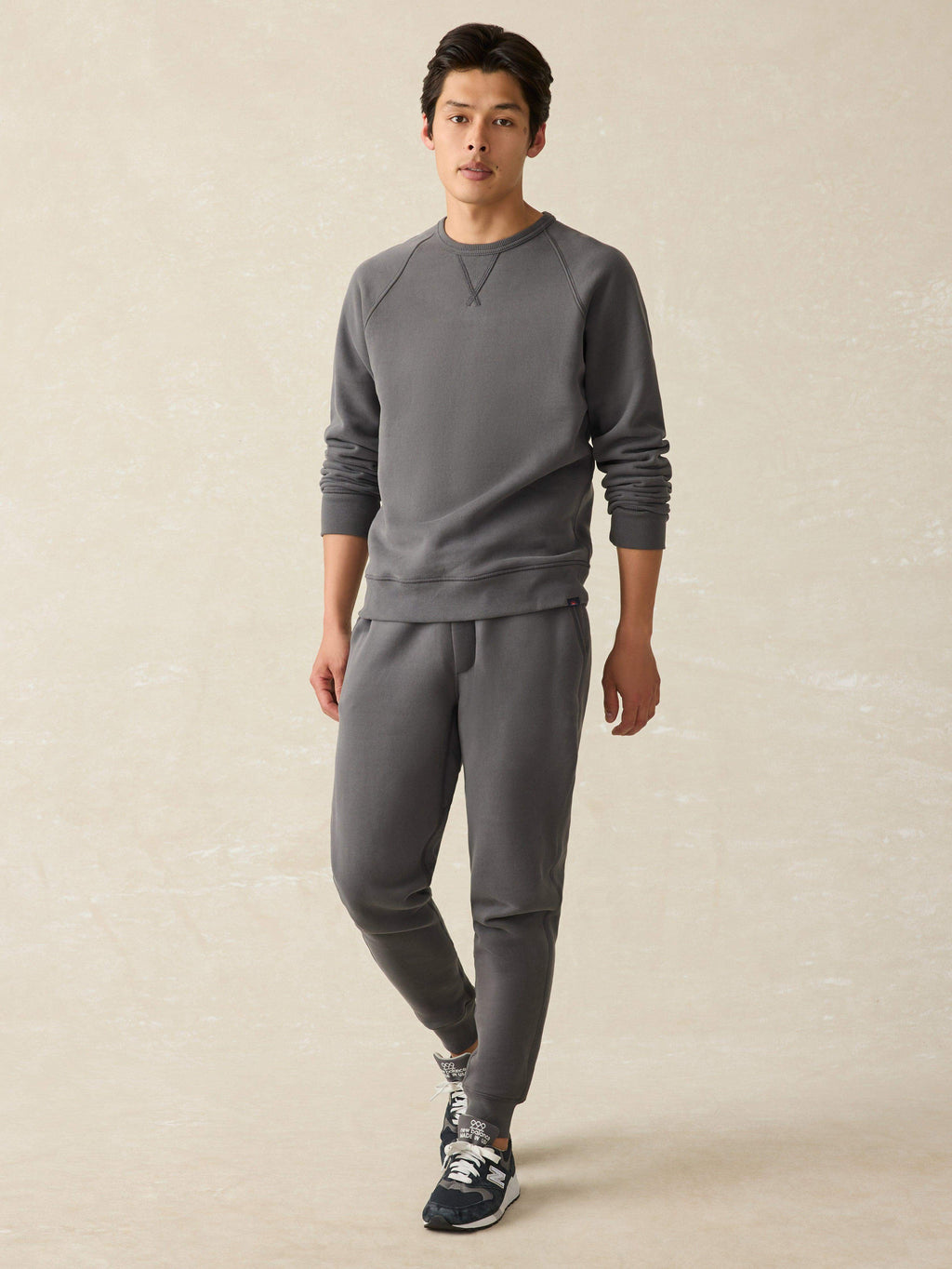 High Standard Fleece Crewneck - Mountain Black