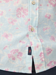 Short-Sleeve Breeze Shirt - Clear Waters Blossom