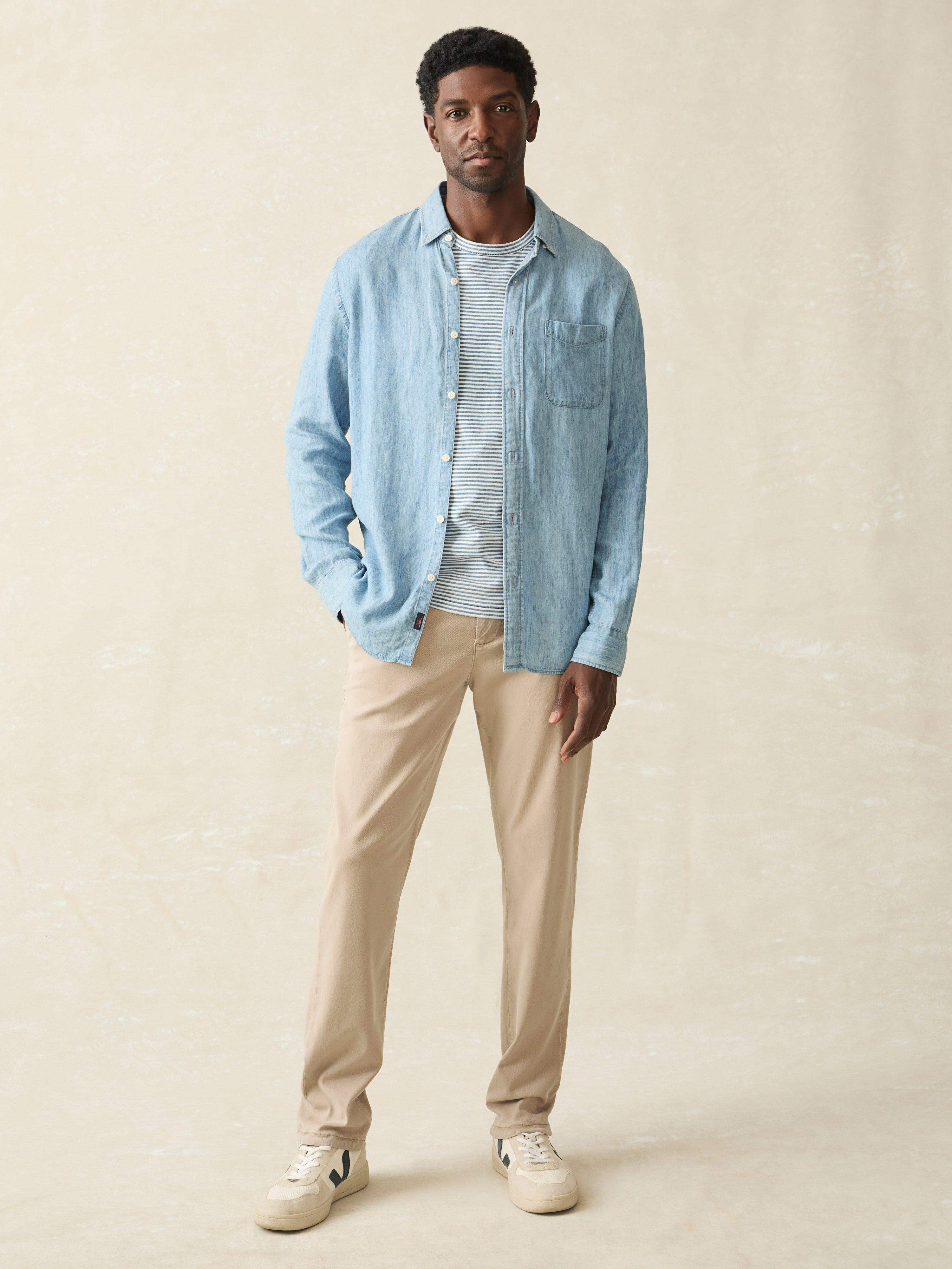 Tried \u0026 True Chambray Shirt - Vintage Indigo